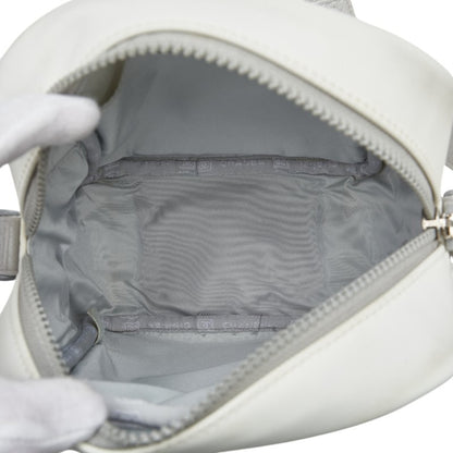 Chanel Sport Line Coco Mark Crossbody Shoulder Bag In White