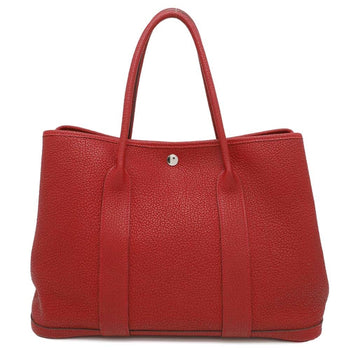 Hermes Tote Bag Garden Pm Rouge Cazac Negonda X Stamp