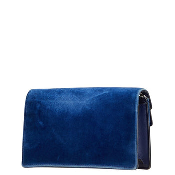 Gucci Dionysus Chain Crossbody Shoulder Bag 476432 Blue Velvet