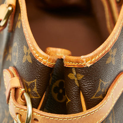 Louis Vuitton Monogram Batignolles Horizontal Shoulder Bag Tote M51154 Brown Leather