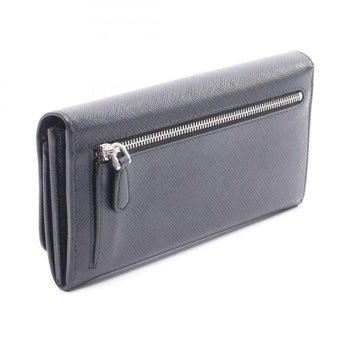 Prada Saffiano Bicolo Bifold Long Wallet