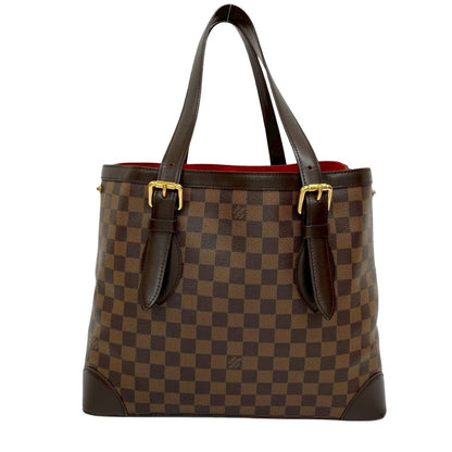 Louis Vuitton Hampstead Mm Damier Leather Tote Bag