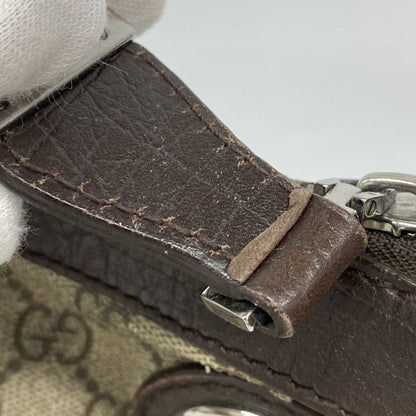 Gucci Gg Supreme Shoulder Bag 148476 Brown