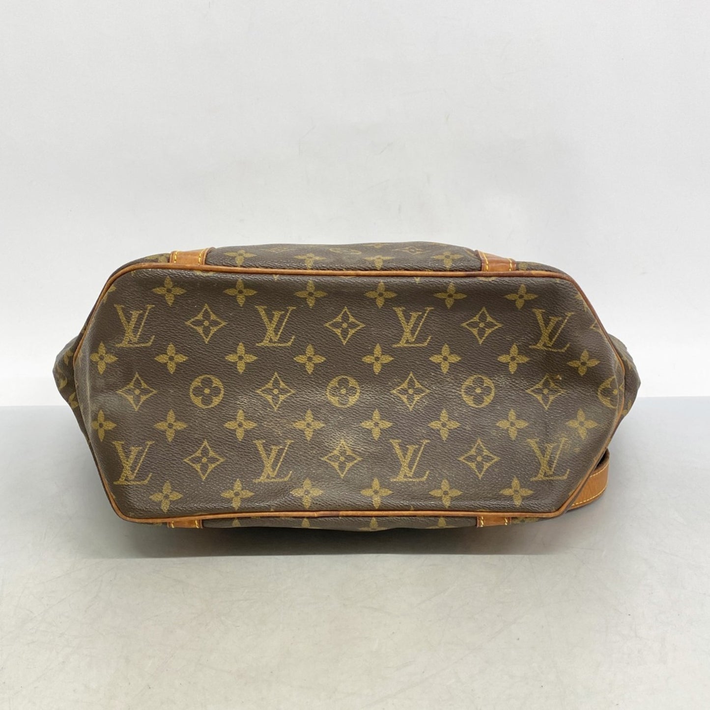 Louis Vuitton Monogram Sac Tote Bag M51109 Brown