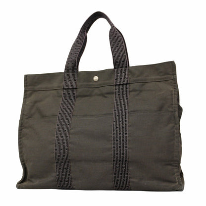 Hermes Herms Air Line Gm Canvas Tote Bag