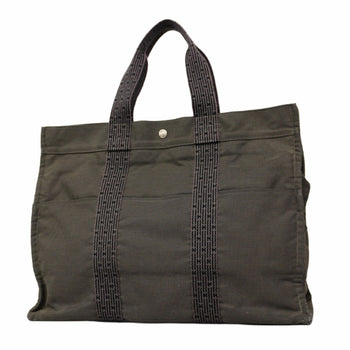 Hermes Herms Air Line Gm Canvas Tote Bag