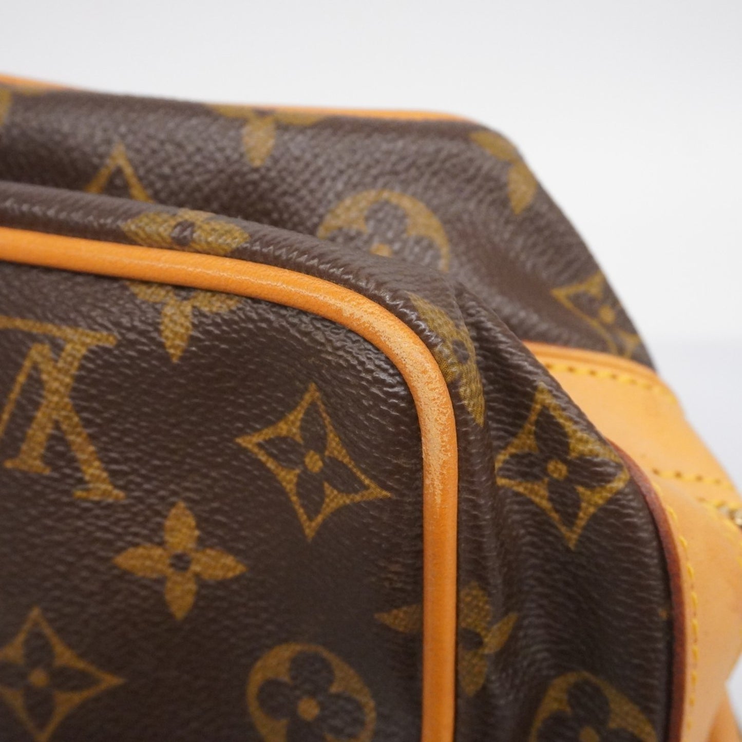Louis Vuitton Monogram Saxophone Wash Shoulder Bag M92967 Brown