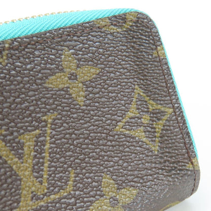 Louis Vuitton Multicart Card Case M60910 Monogram Turquoise Blue Brown