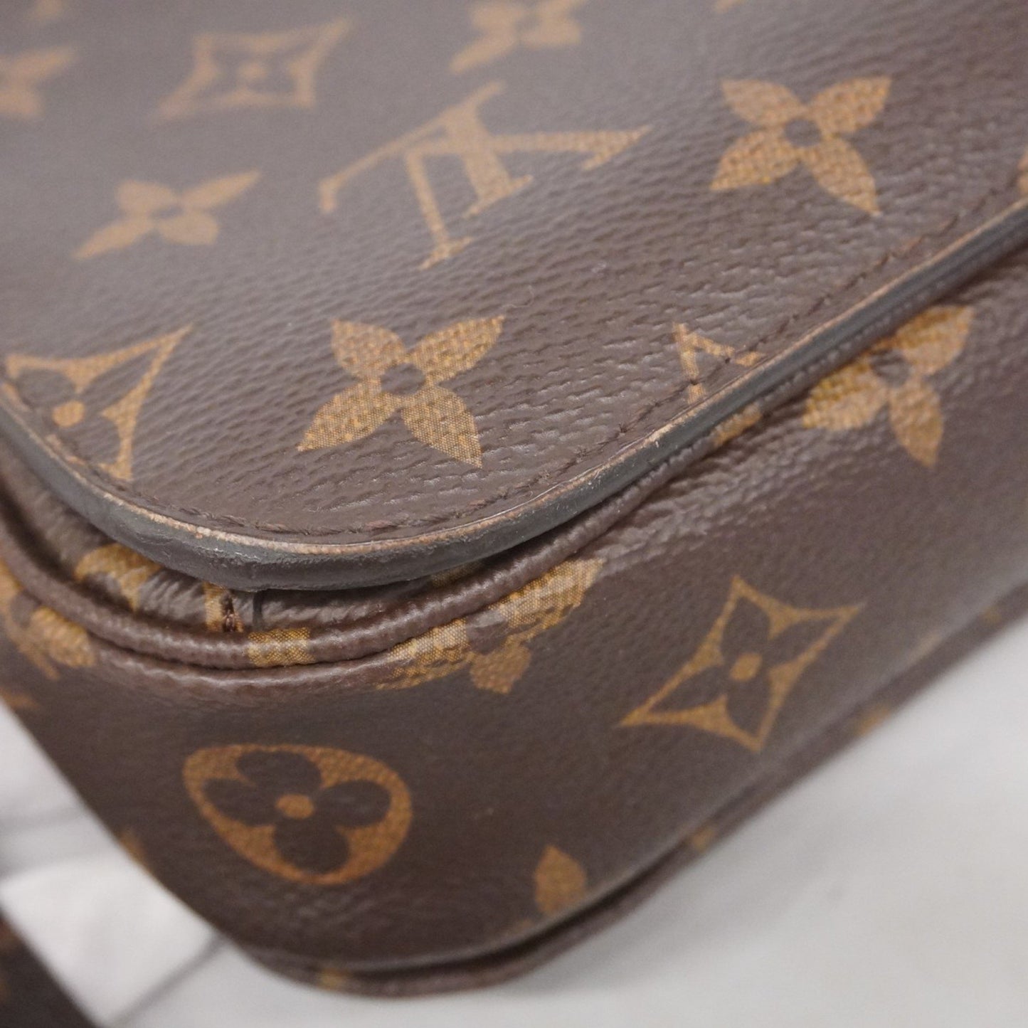 Louis Vuitton Monogram Pochette Metis Mm M44875 Brown 2-Way Bag