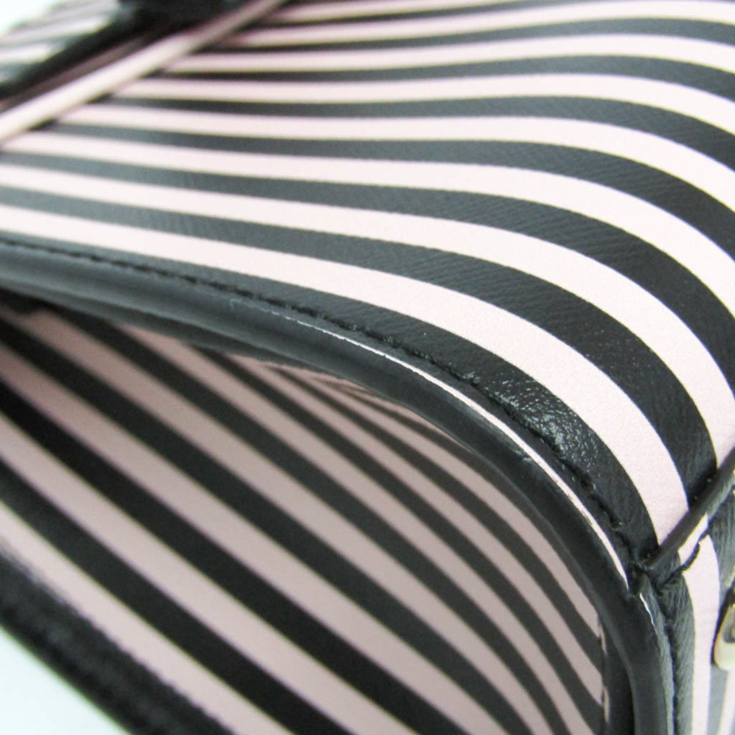 Salvatore Ferragamo Vara Striped 2-Way Bag Fz-21 1262 Women'S Leather Handbag