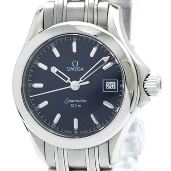 Polished Omega Seamaster 120M Jacques Mayol Ltd Edition Watch 2587.80 Bf571232