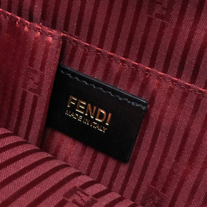 Fendi 8Bh250 Bag Hand Bag Shoulder Bag Hand Bag Dark Red