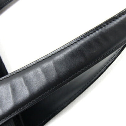 Chanel Tote Bag New Travel Line Mm A15991 Black Nylon Canvas Leather
