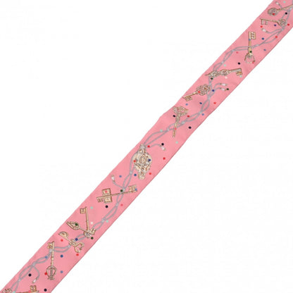 Hermes Twilly Les Cles Pois Rose