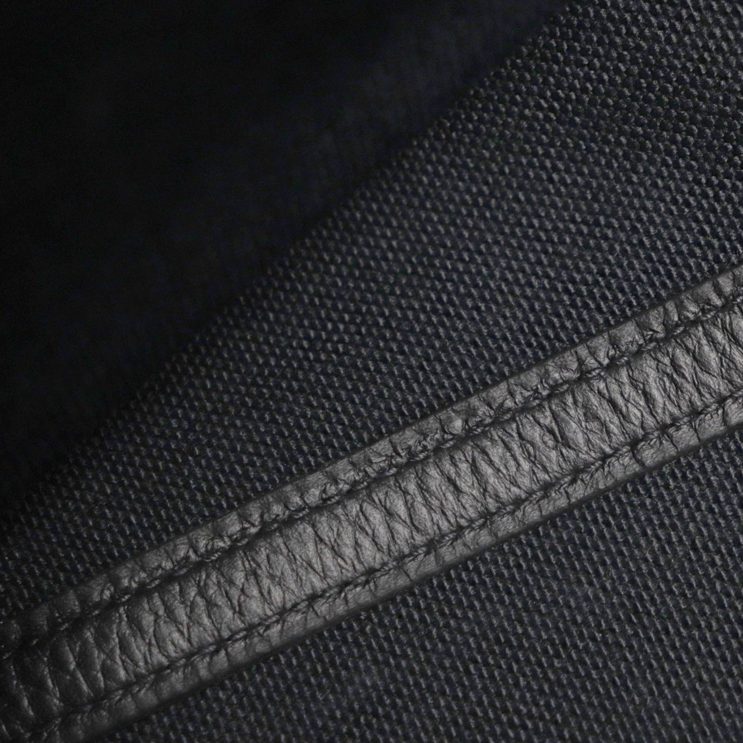 Hermes Pur Sangle Toile Militaire Taurillon Clemence Tote Bag