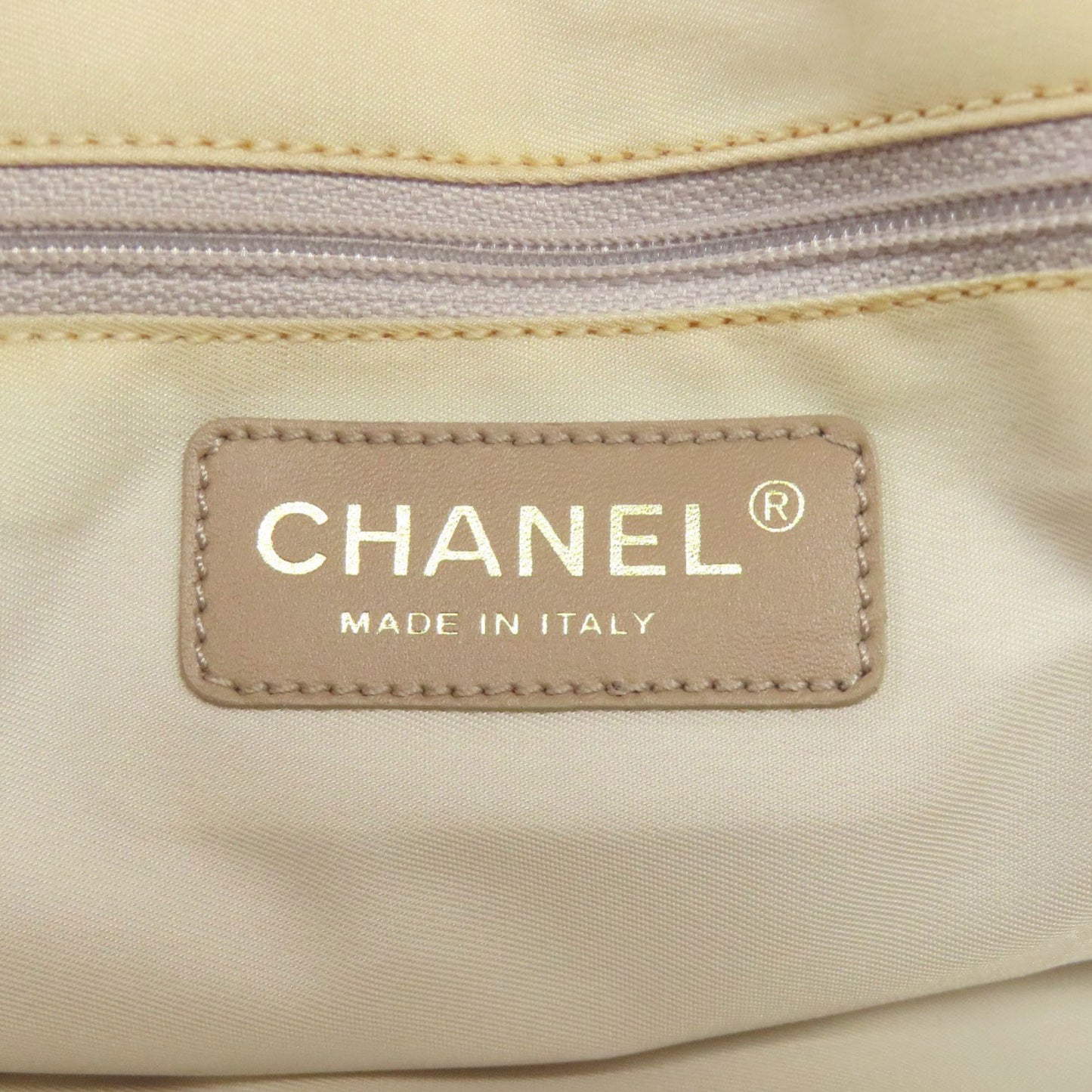 Chanel New Travel Line Mm Tote Bag
