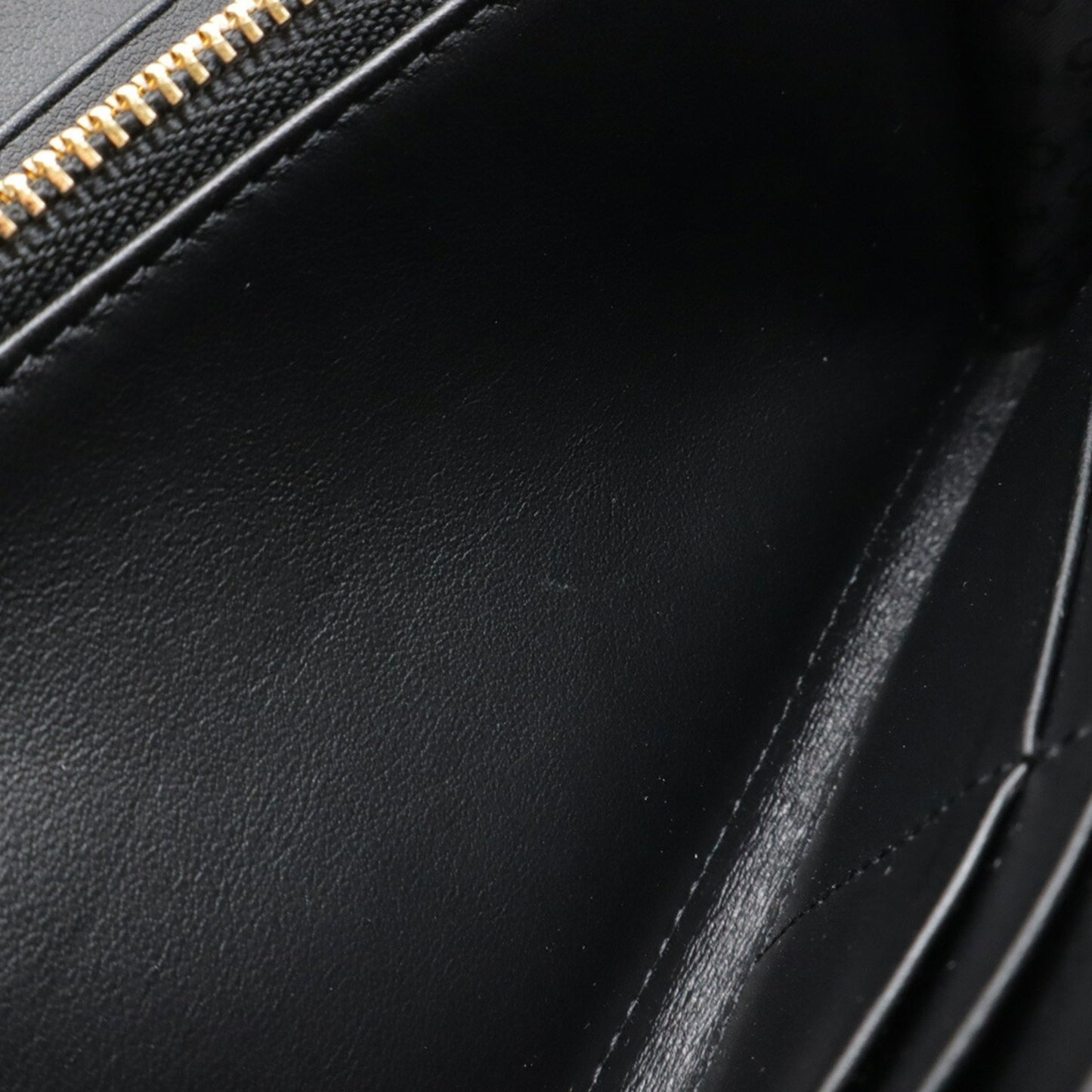 Anya Hindmarch Chubby Round Long Wallet In Leather