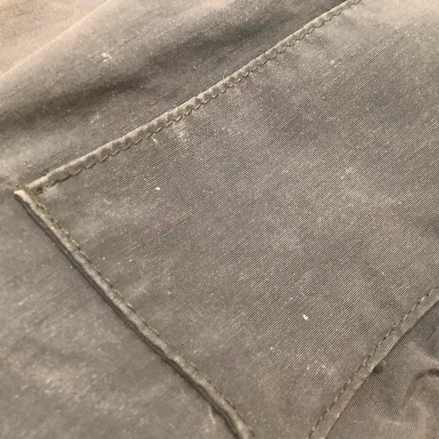 Hermes Herms Bolide Pouch Gm Black Canvas Kb-9530