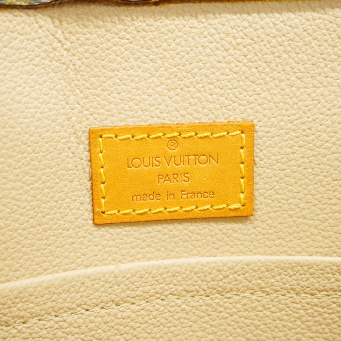 Louis Vuitton Monogram Sac Plat Tote Bag M51140 Brown