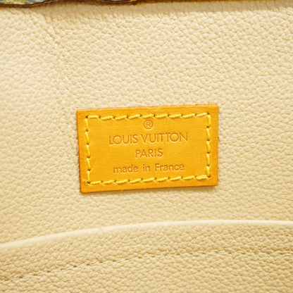 Louis Vuitton Monogram Sac Plat Tote Bag M51140 Brown