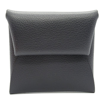 Hermes Hermes Bastia Blue Nuit Wallet/Coin Case Wallet Leather Evercolor