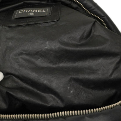 Chanel Doudaune Backpack/Daypack In Nylon And Tweed