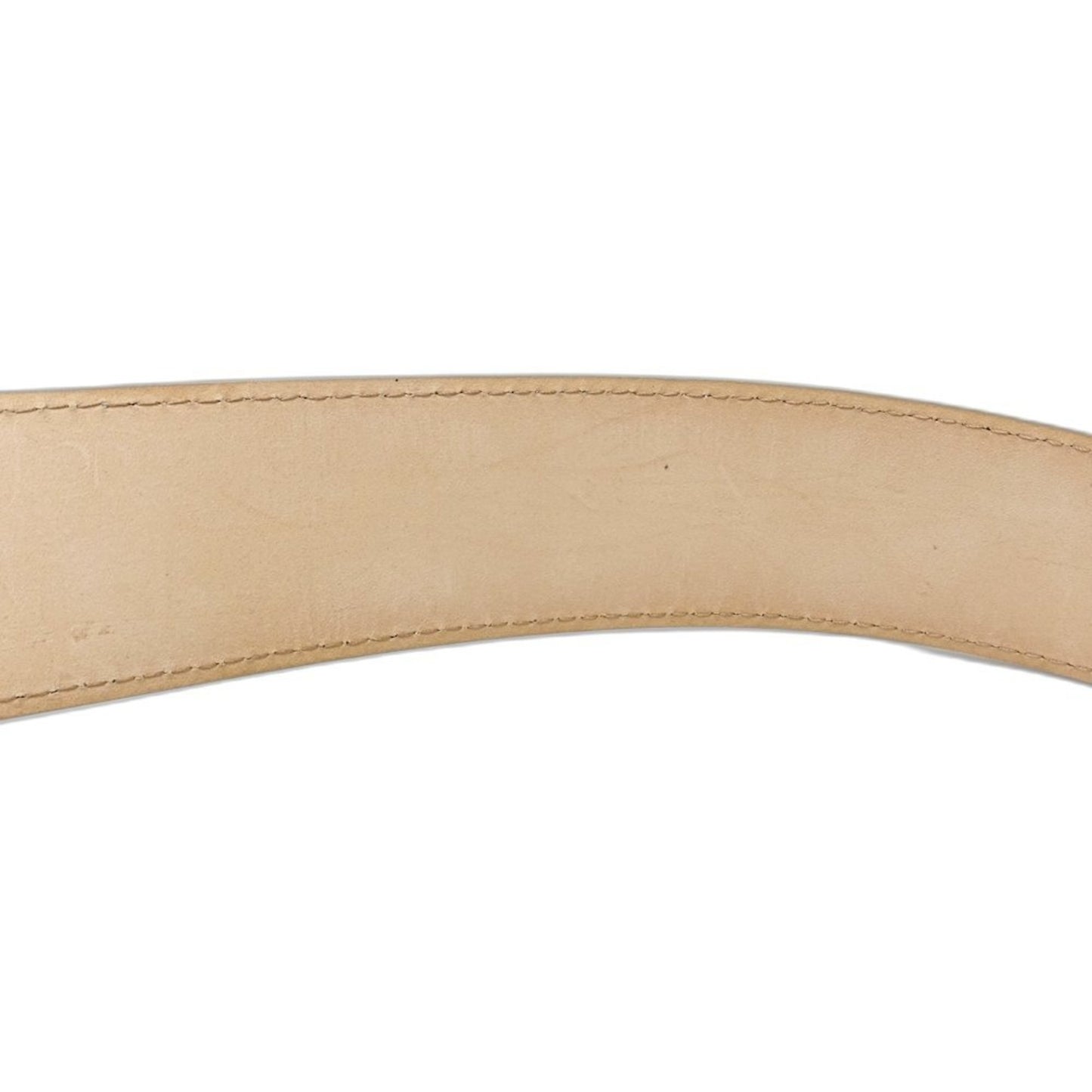 Louis Vuitton Damier Azur Belt M9609U With Lv Initials