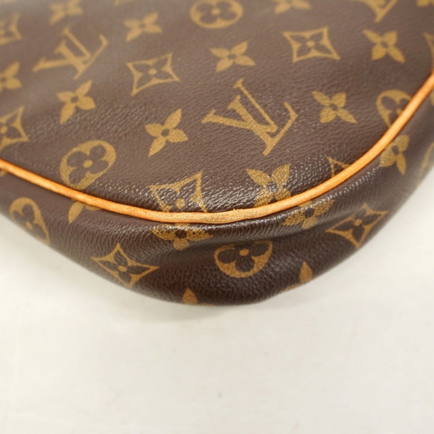 Louis Vuitton Monogram Odeon Pm Shoulder Bag M56390 Brown