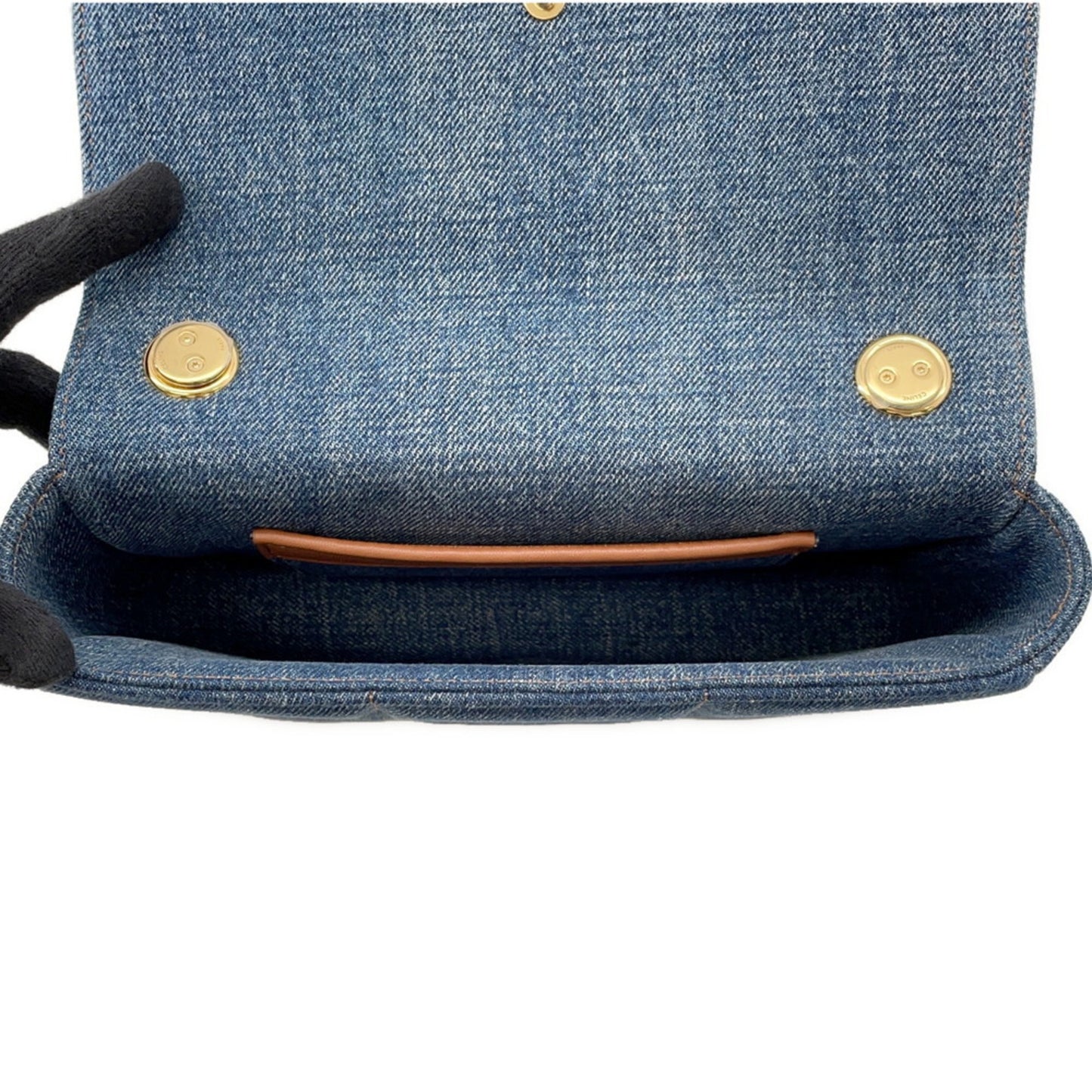 Celine Chain Shoulder Bag Denim 11127 2Etn 07Dd Celine