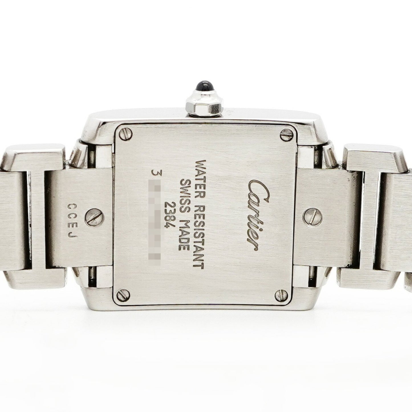 Cartier Tank Franaise Sm W51008Q3 White Dial