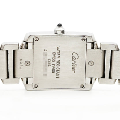 Cartier Tank Franaise Sm W51008Q3 White Dial