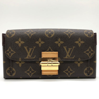 Louis Vuitton M60362 Portefeuille Elysee Long Wallet Brown Monogram Canvas Leather