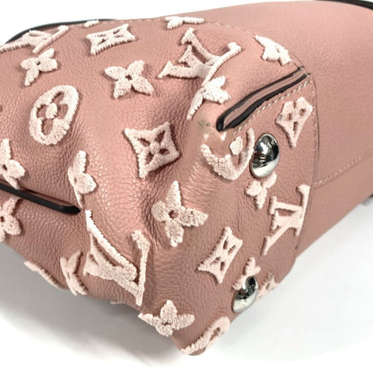 Louis Vuitton M94639 Monogram Velour Tote W Bb Bag Shoulder 2Way Handbag
