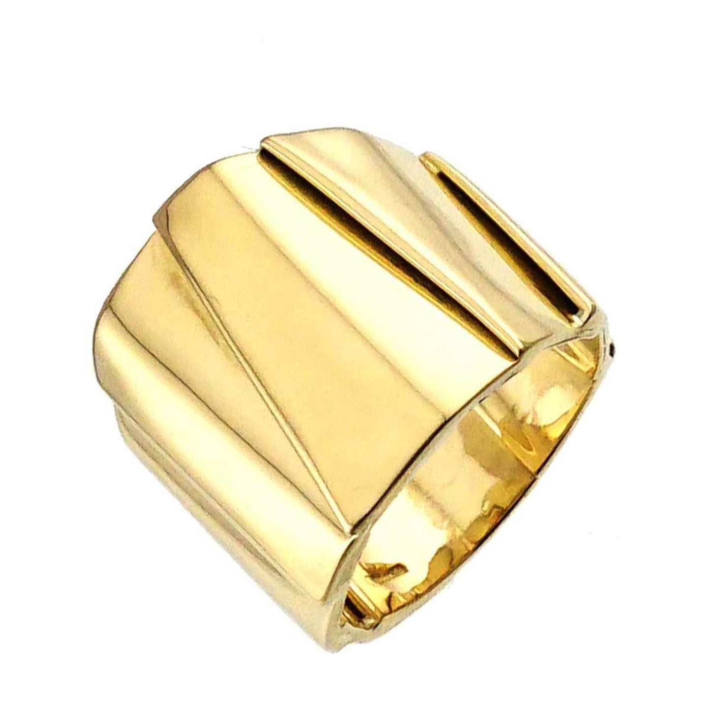Gucci Gucci Ring #10 18K Yg Yellow Gold 750