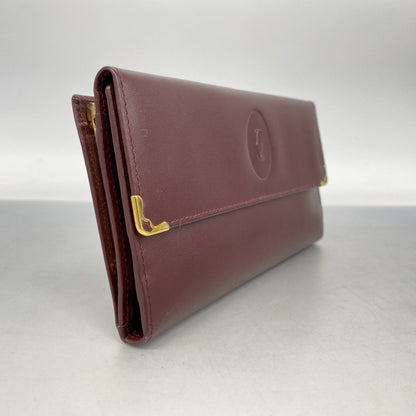 Cartier Must Tri-Fold Long Wallet