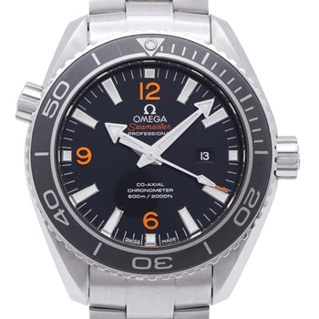 Omega Seamaster Planet Ocean 232.30.38.20.01.002 Automatic Watch Stainless Steel Black Dial 0965
