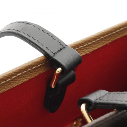 Louis Vuitton On The Go Gm Shoulder Bag Coated Canvas Leather Monogram Giant