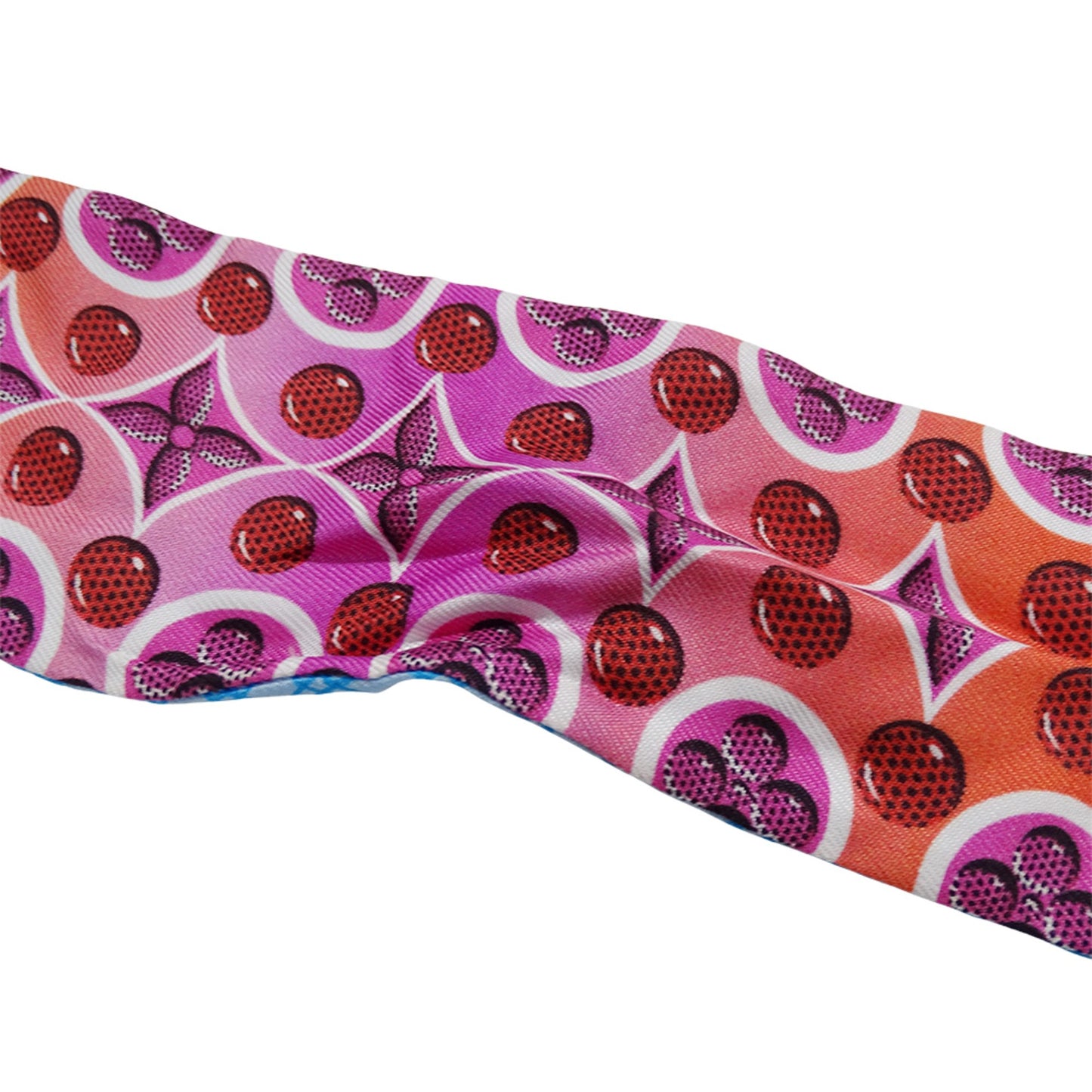 Louis Vuitton Women'S Silk Bandeau Bb Scarf In Bubble Gram Multicolor