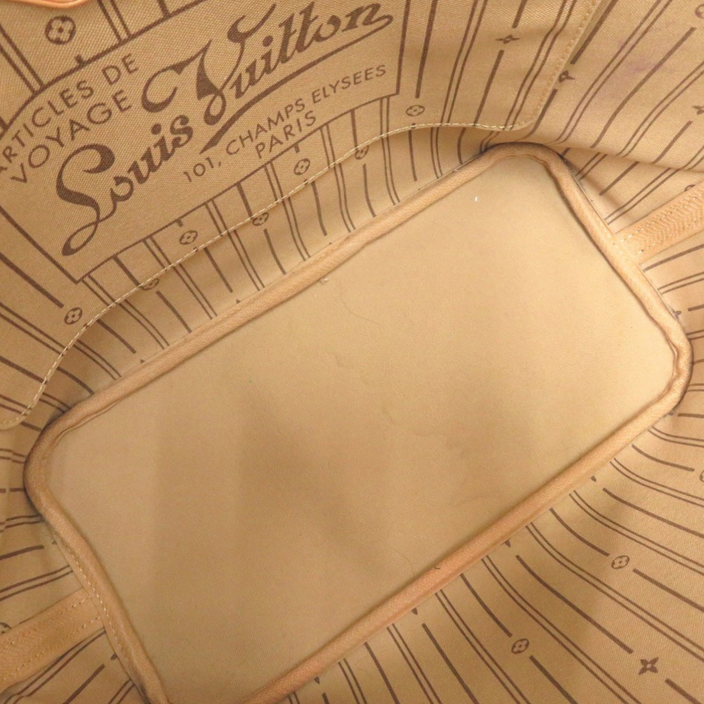 Louis Vuitton Neverfull Mm Monogram M40156 Tote Bag 0442 Louis Vuitton