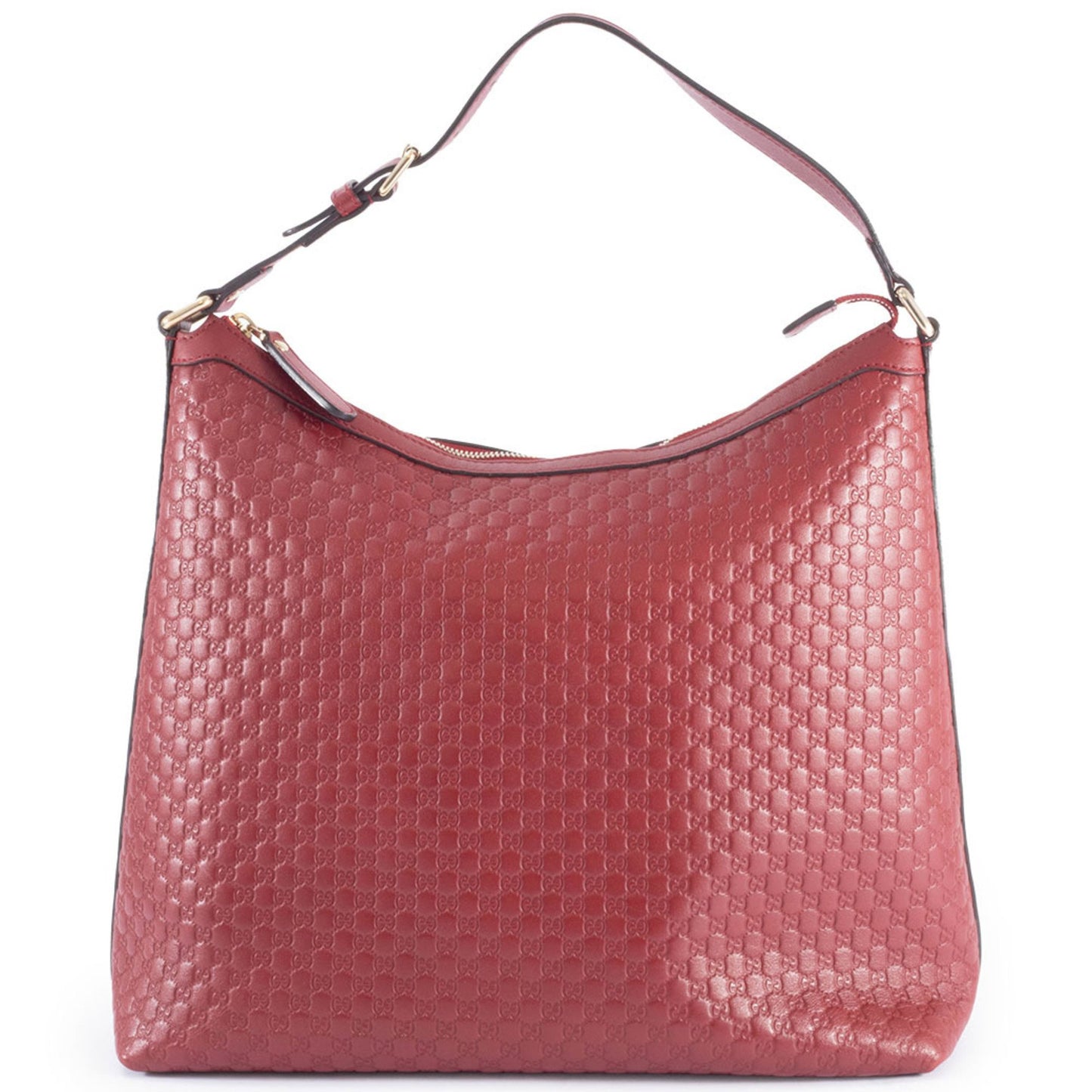 Gucci Micro Shima Red Hobo Shoulder Bag 449732
