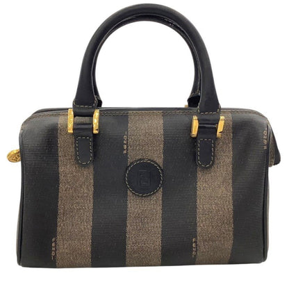 Fendi Pecan Print Mini Boston Bag Ja-24603