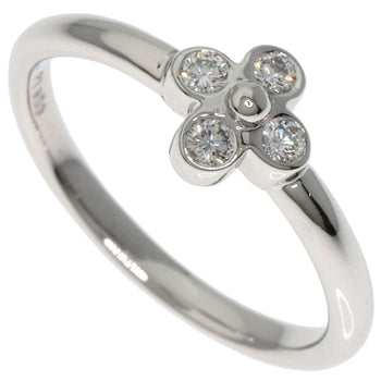 Tiffany Bezel-Set Diamond Ring In Platinum Pt950