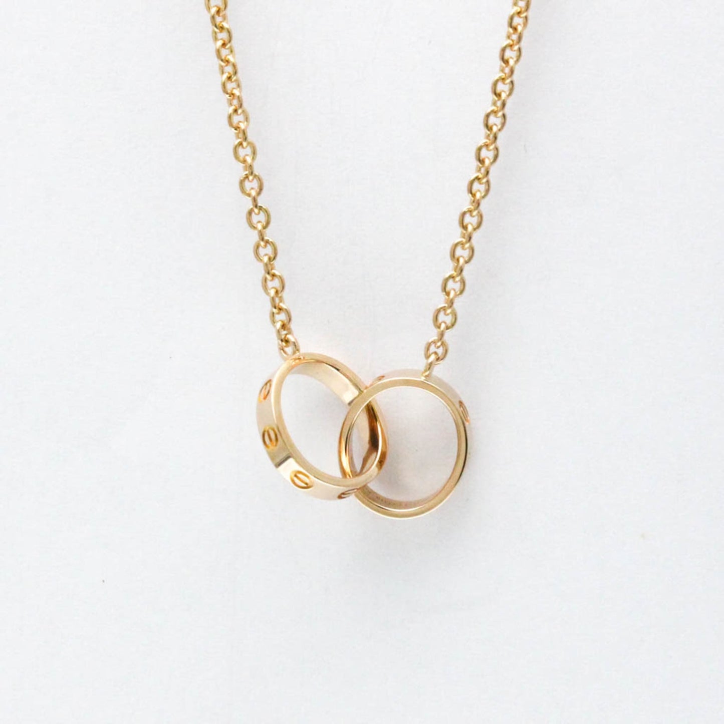 Cartier Baby Love Necklace Pink Gold (18K) No Stone Women