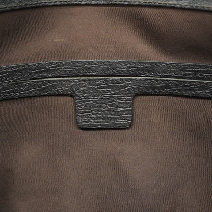 Gucci Gg Supreme Interlocking G Shoulder Bag 222291 Gray Black