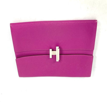 Hermes Cinetic Flap Pouch/Clutch Bag Chevre