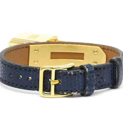 Hermes Kelly Watch Gold Plated Leather Quartz