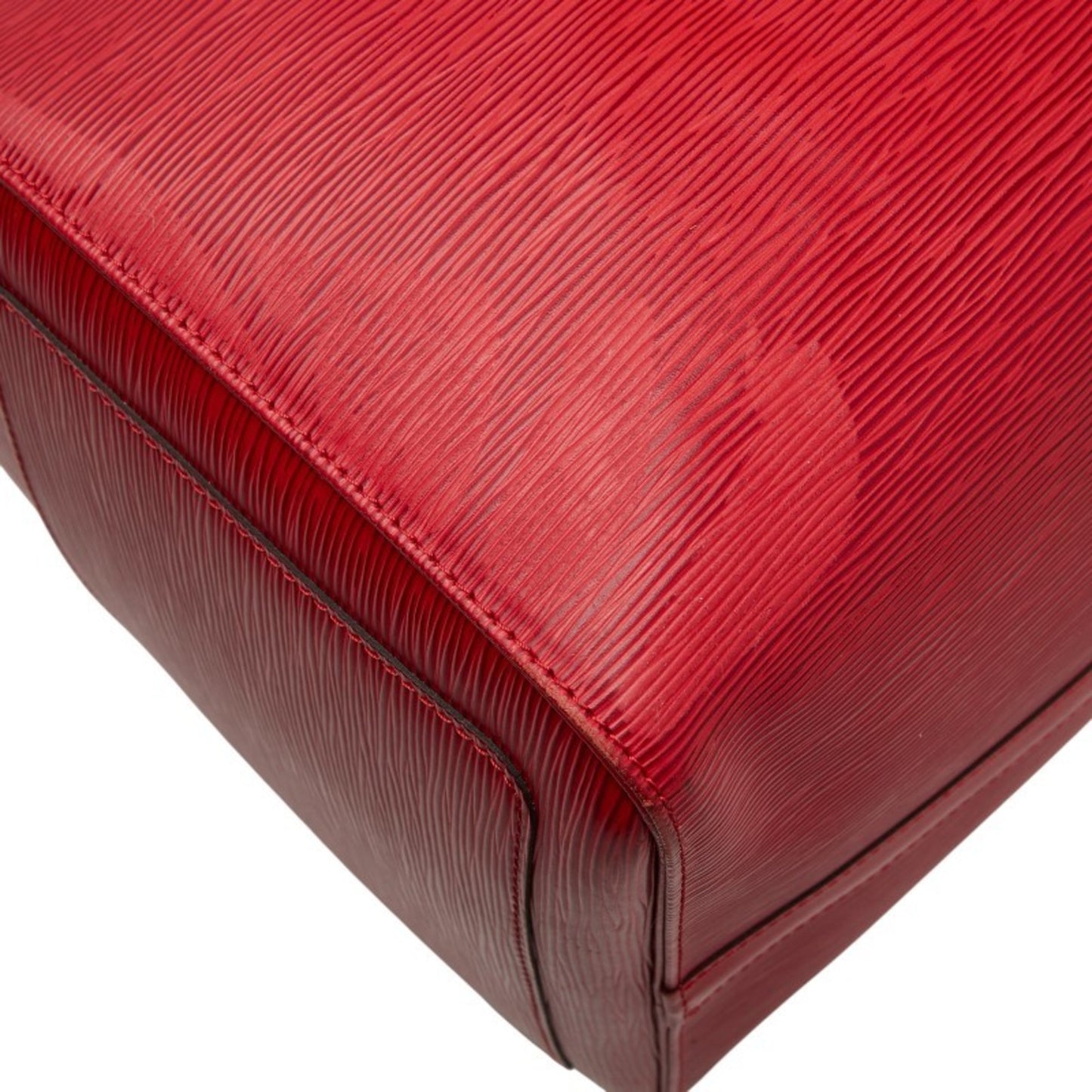 Louis Vuitton Epi Keepall 55 Boston Bag M42957 Castilian Red Leather