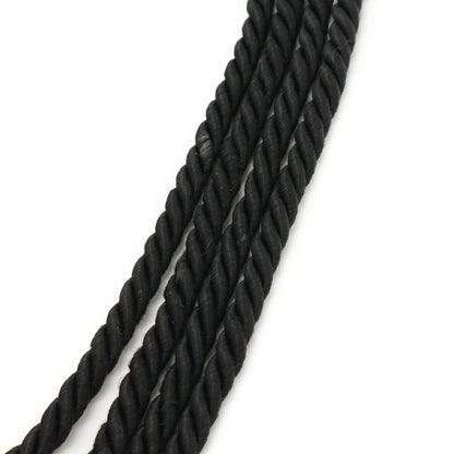 Prada Prada Beaded Shoulder Bag Nylon Nero Black