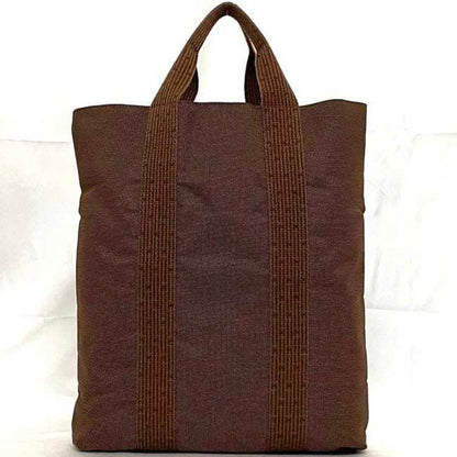 Hermes Tote Bag Air Line Cabas Ec-23249 Brown Canvas Hermes A4