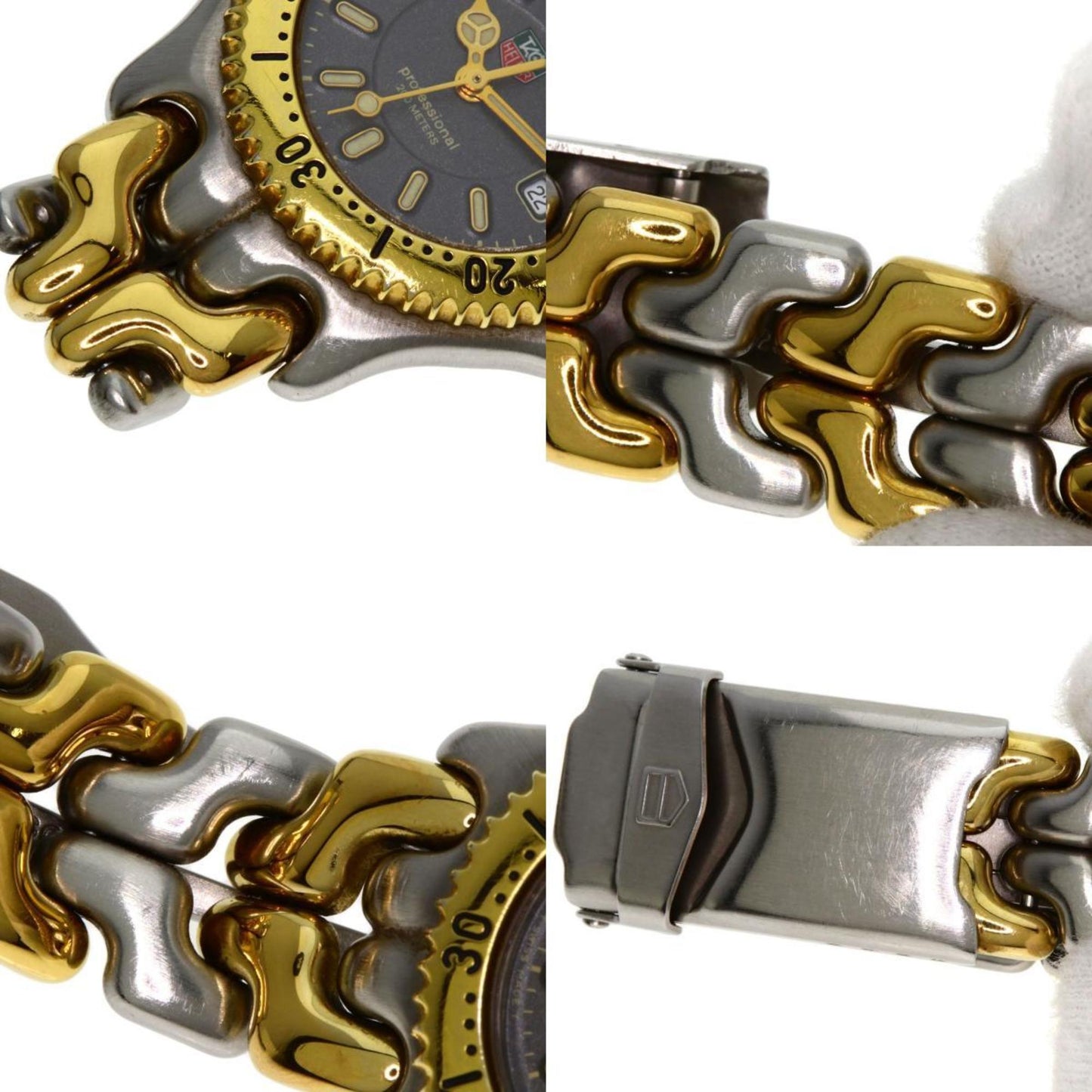 Tag Heuer Wg1320-2 Cell Date Professional Watch In Stainless Steel/Ssxgp